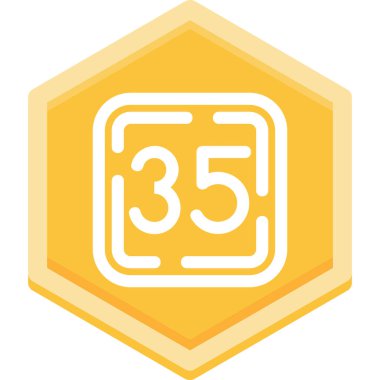 3 numaralı vektör simgesi modern illüstrasyon tasarımı