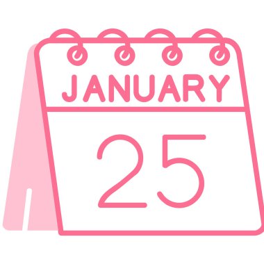 25 Ocak günü simgesi