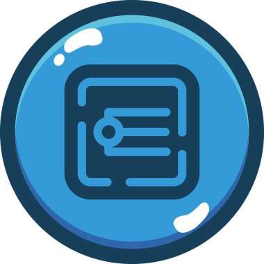 seo modern simgesinin vektör illüstrasyonu