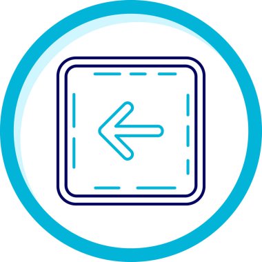 ok simgesi vektör illüstrasyonu