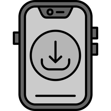 pil simgesine sahip akıllı telefon, özet biçimi