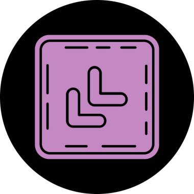 Seo simgesinin vektör illüstrasyonu