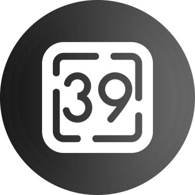 Modern b 'nin vektör illüstrasyonu eksik simgesi