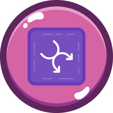 seo modern simgesinin vektör illüstrasyonu