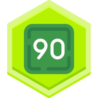 % 9 indirimli modern simge, vektör illüstrasyonu