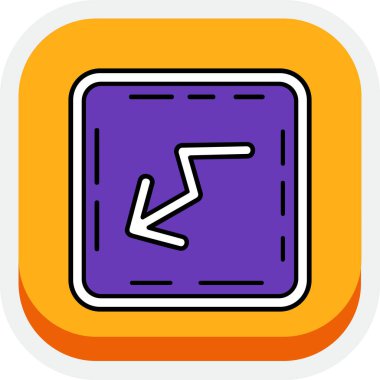 Seo simgesinin vektör illüstrasyonu