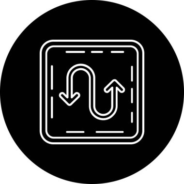 ok simgesinin vektör illüstrasyonu