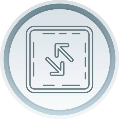 Modern simgenin vektör illüstrasyonu