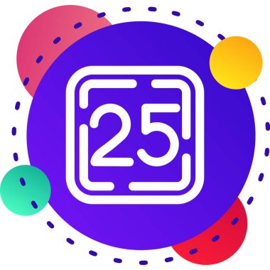 Çizgi Takvimi simgesi beyaz arkaplanda izole edildi. Olay hatırlatma sembolü. Renkli taslak konsepti. Vektör.