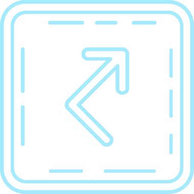 Ok simgesi. vektör biçimi