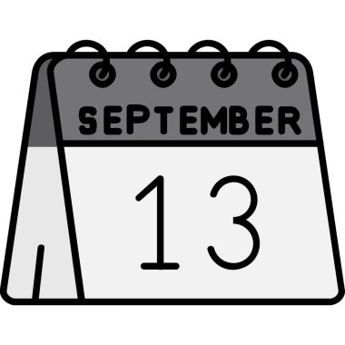 Takvim simgesi tasarımı, vektör illüstrasyonuName