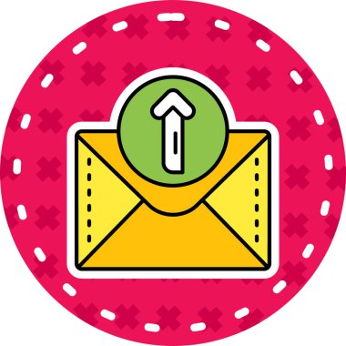 e- posta simgesi vektör illüstrasyonu