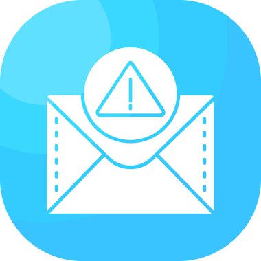 Mektup. Web simgesi basit illüstrasyon