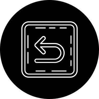 Vektör evrensel simgesi Trendy bakmak.