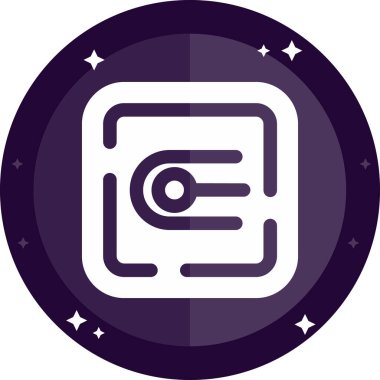 seo modern simgesinin vektör illüstrasyonu