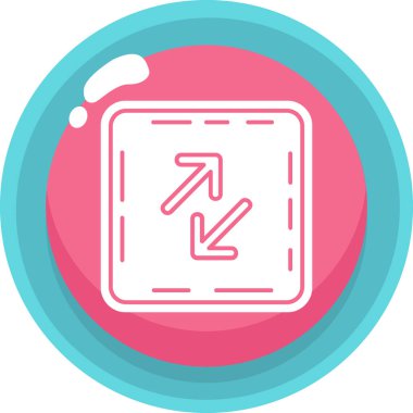 seo modern simgesinin vektör illüstrasyonu