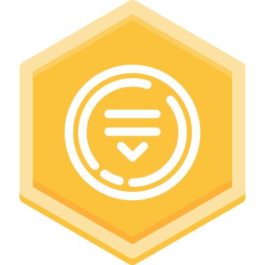 Sikke Simgesi vektör illüstrasyonu