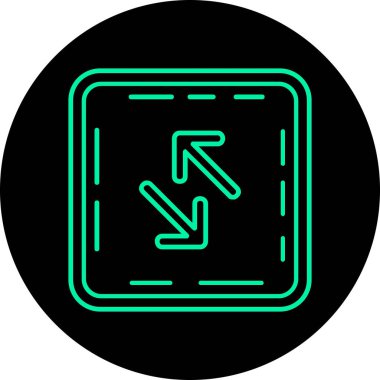 seo modern simgesinin vektör illüstrasyonu