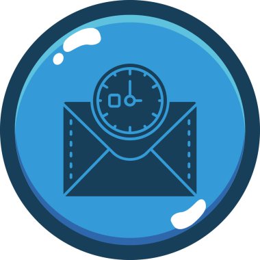 e-posta simgesi doldurulmuş - ana hatlar biçimi