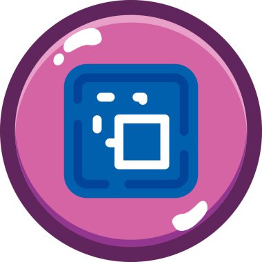 seo modern simgesinin vektör illüstrasyonu