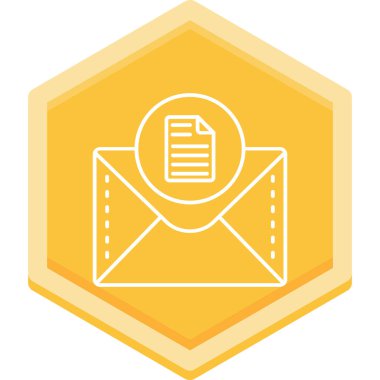 Projeniz için vektör e- posta simgesi