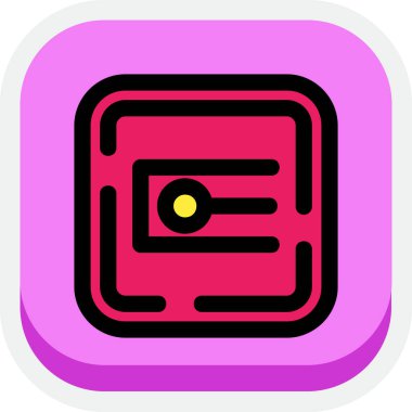 Vektör illüstrasyonu, simge ögesi arkaplanı