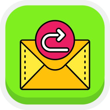 e- posta simgesi vektör illüstrasyonu