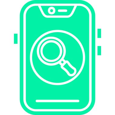 cep telefonu ikonu vektör illüstrasyonu