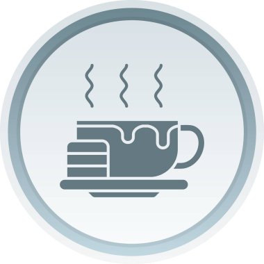 Kahve fincanı. Basit tasarım