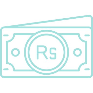 Para ikonu. Web için para vektör simgelerinin basit illüstrasyonu