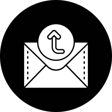 E- posta simgesi vektör illüstrasyonu