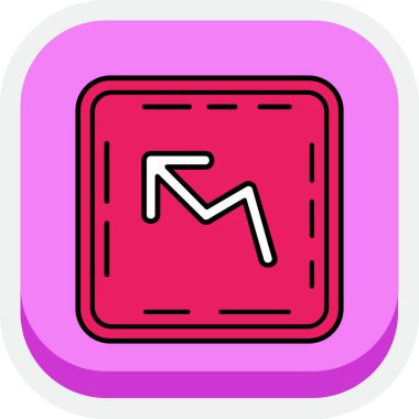 Moda biçimi izole edilmiş arkaplanda harita simgesi