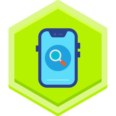 akıllı telefon simgesi vektör illüstrasyonu