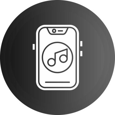 Modern simgenin vektör illüstrasyonu