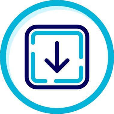 ok simgesi vektör illüstrasyonu