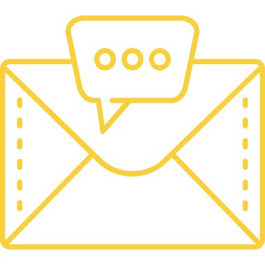 e-posta simgesi doldurulmuş - özet biçimi