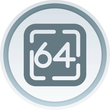 6776 Glyph vektör ikonu tasarımı