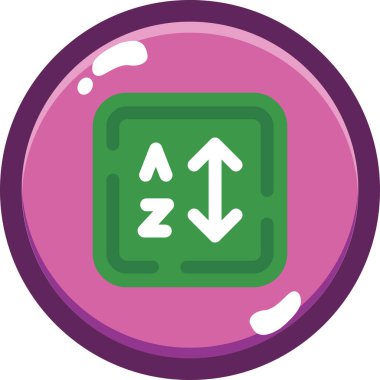 Oyun. Web simgesi basit illüstrasyon