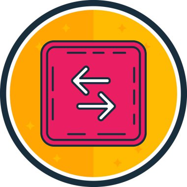 Modern b 'nin vektör illüstrasyonu eksik simgesi