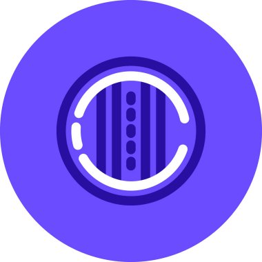 Modern b 'nin vektör illüstrasyonu eksik simgesi