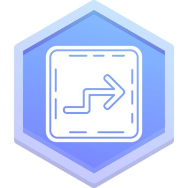 ok simgesinin vektör illüstrasyonu