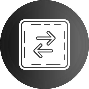 Ok simgesi. vektör illüstrasyonu