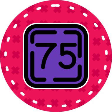 Kumarhane kumar makinesi simgesi. ana hatlı kumarhane ikramiyesi makine vektör simgesi rengi düz izole