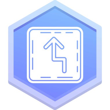 ok simgesi vektör illüstrasyonu