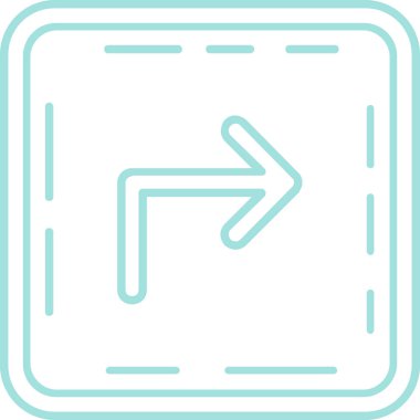 ok simgesi vektör illüstrasyonu