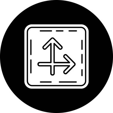 ok simgesi vektör illüstrasyonu