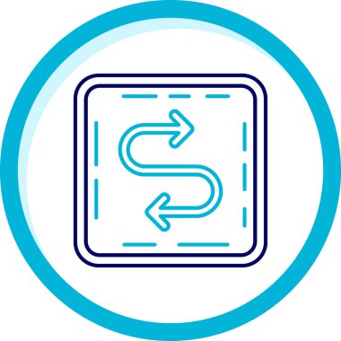 ok simgesinin vektör illüstrasyonu