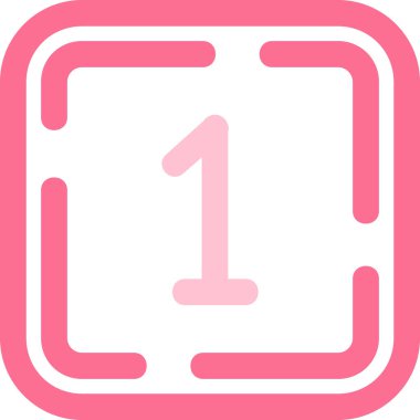 ilk gün simge vektör illüstrasyonu