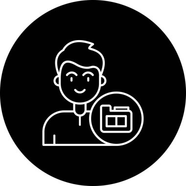 seo modern simgesinin vektör illüstrasyonu