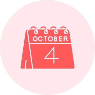 Takvim simgesinin vektör illüstrasyonu